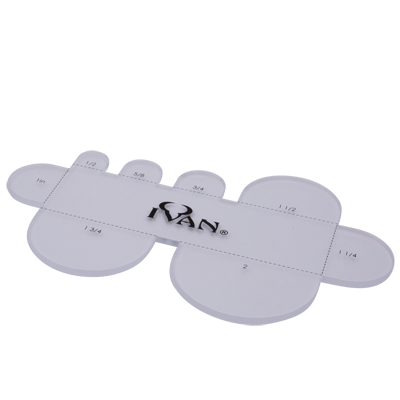 Gabarit embout de sangle rond