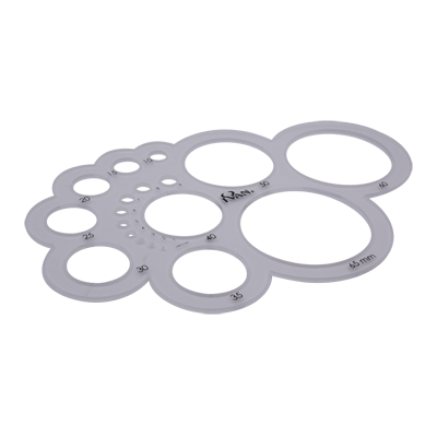 Gabarit de coupe cercle