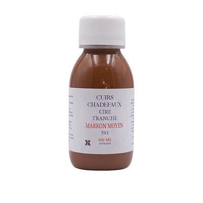 Cire tranche Marron moyen