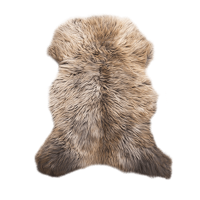 Mouton naturel chiné